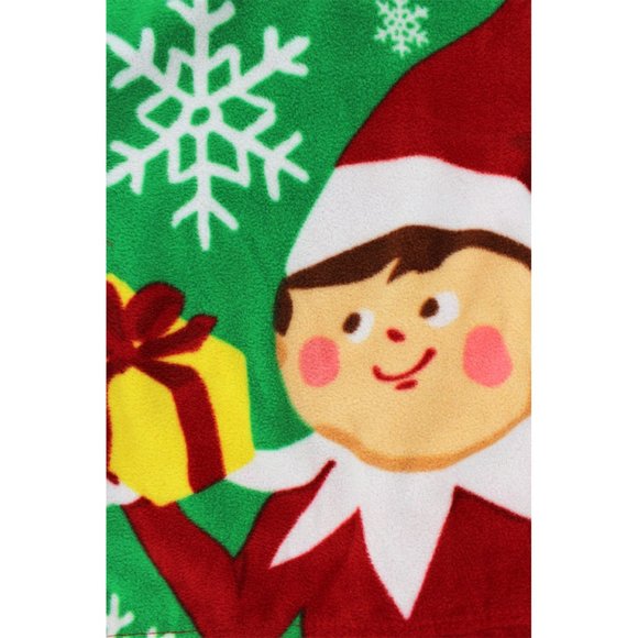 NEW Boys Elf On The Shelf Fleece Pajamas NWT 3T - Picture 4 of 4